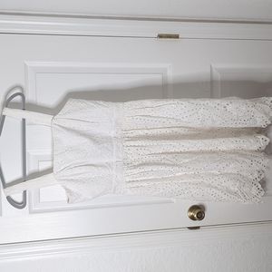 NWT vineyard Vines white eyelet convertible dress